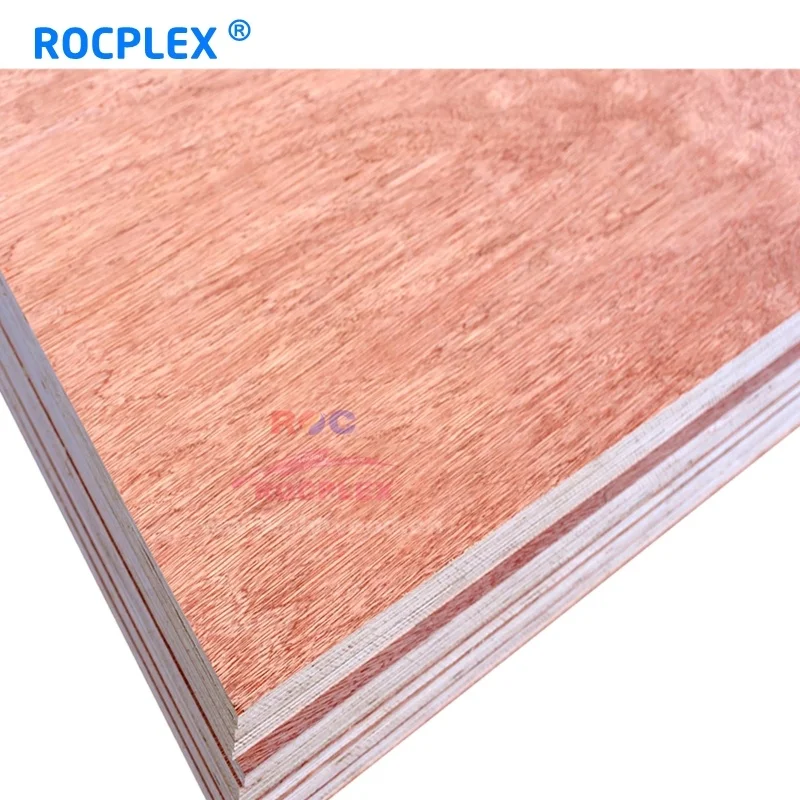 
12mm poplar core Okoume faced commercial plywood, Linyi wood board prices 