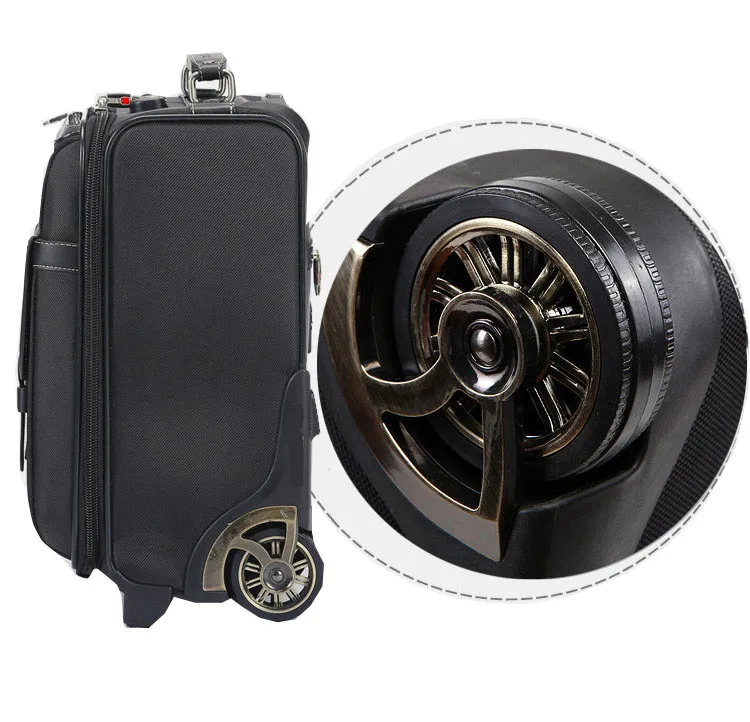 Classic Business Cabin Wheeled Laptop Trolley Bag