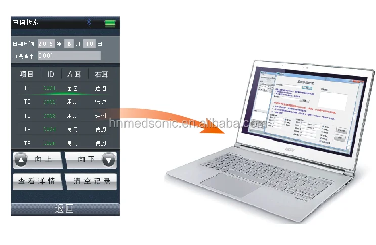 
OAE hearing test manufacturer made ear hearing device 