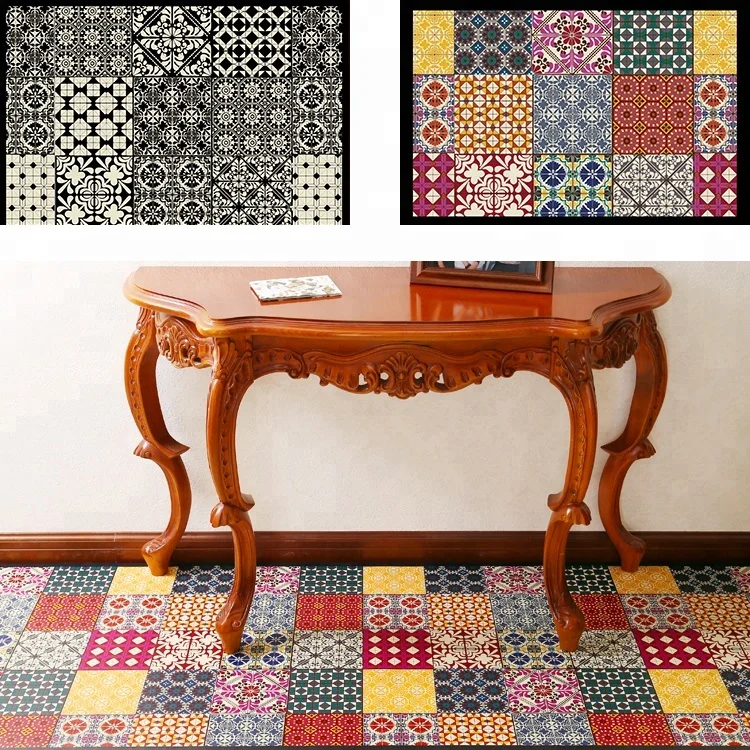 Fashion Design Digital Printed Waterproof Vivid colorful Indoor Mat