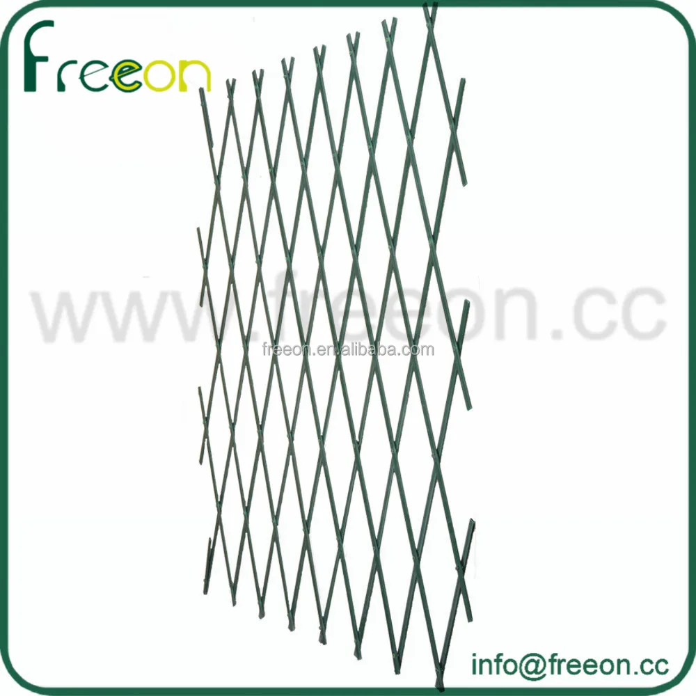 Garden Decorative Plastic PVC Trellis Fence
