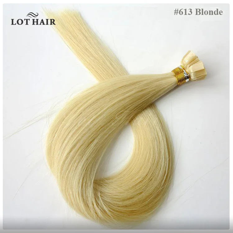 
Pre-Bonded Hair Extension Type Italian Keratin Flat Tip Russian Hair 