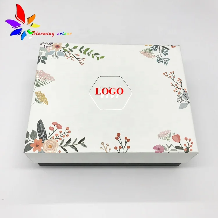 Accept custom order and paper material custom hair packaging boxes