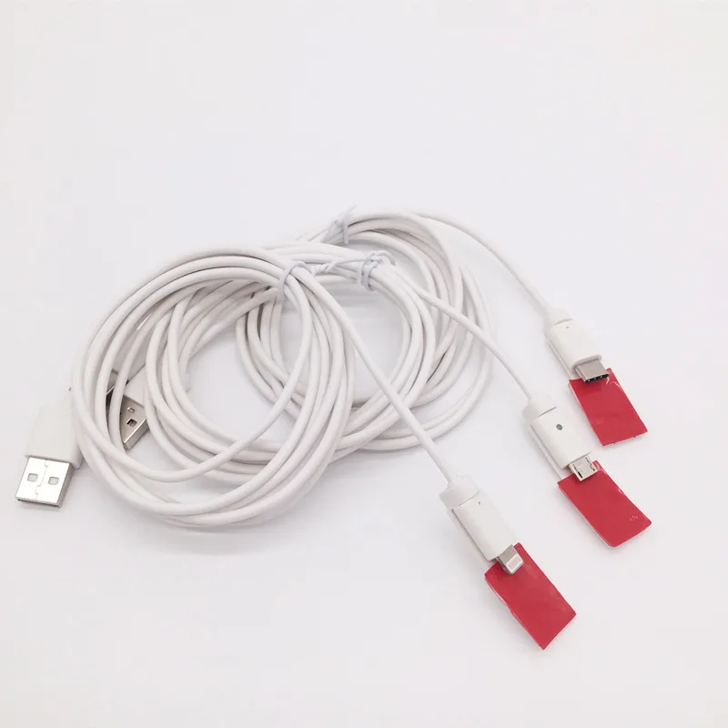 micro-usb / type-c / iphone alarm and charging cables for mobile phone tablet security display