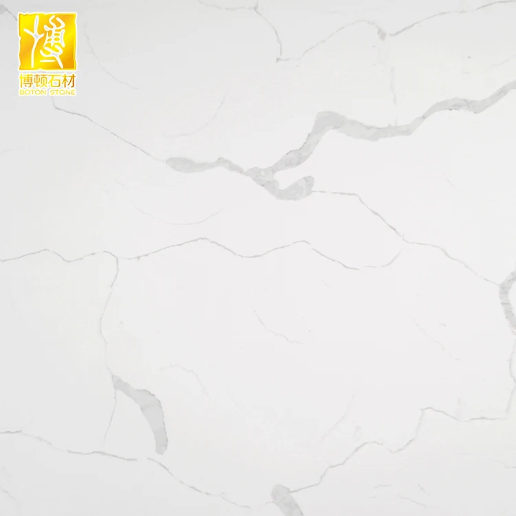  BTQA002white calacatta искусственный мраморный кварцевый