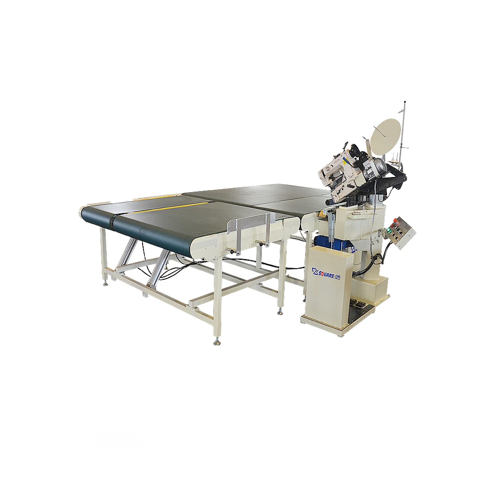 FB5L Automatic Flipping Tape Edge Machine Mattress Production Machines Chain Stitch Head Mattress Production Machines