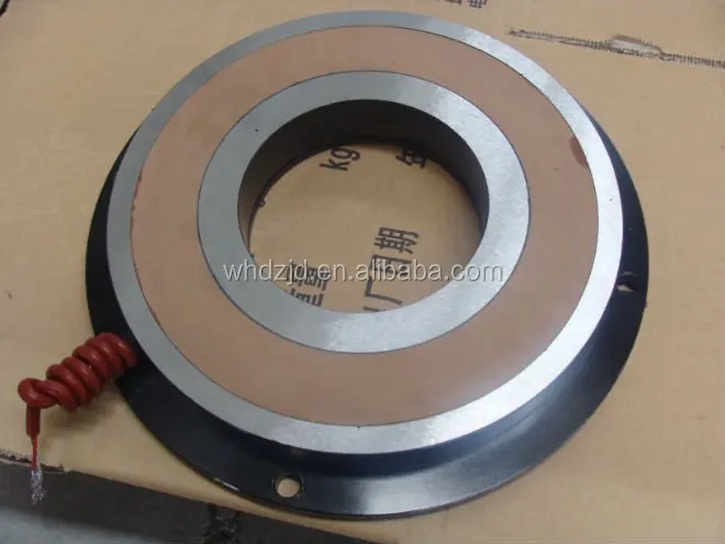 spring-applied electromagnetic brake dry single plate solenoid 12V brake