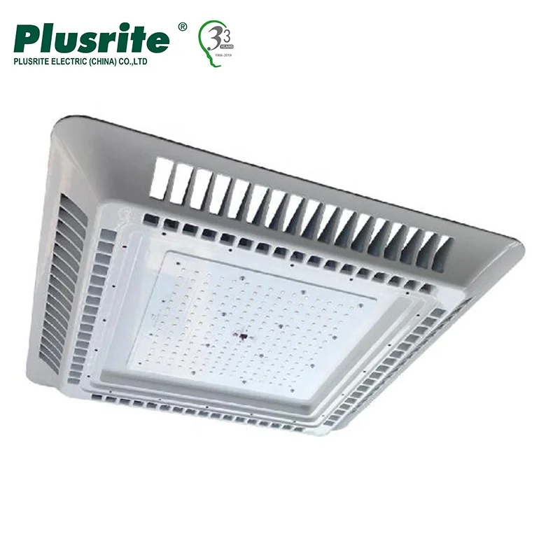 
LM-80 L90 LED Chips 45W 75W 100W 150WCE RoHS certified gas station high quality tile aluminum material LED canopy light 