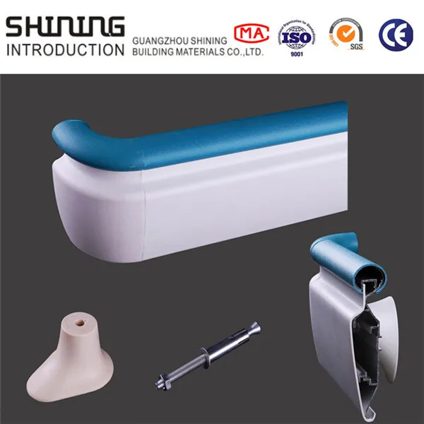 handrails walls in hospitals