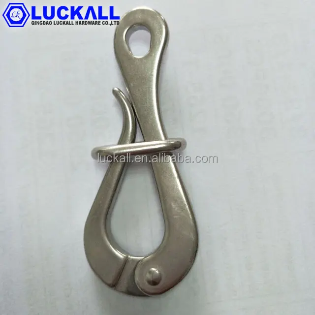 SS316 Pelican подвесной закрывающийся гусиный крючок 6 дюймов