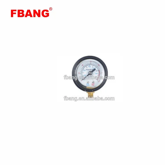 
brass connection pressure gauge 60mm 