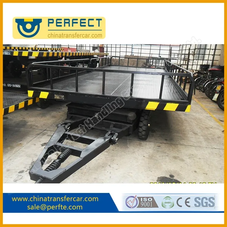 Utility airport luggage trailer supplier