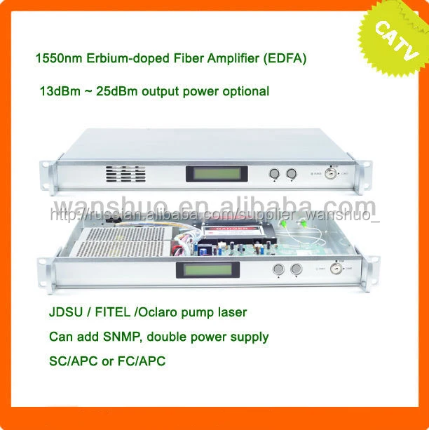 1550nm волоконно-оптических catv усилитель/edfa