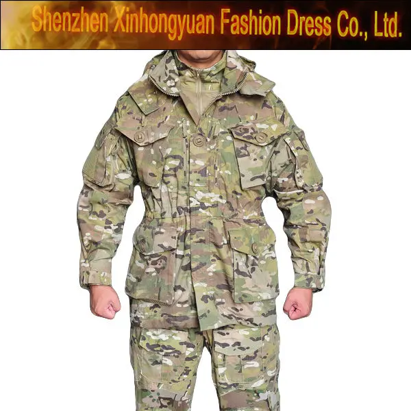 Камуфляжная куртка в стиле милитари ripstop