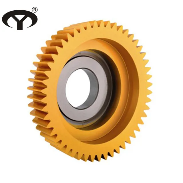 HSS M2 df75mm m1~m6 deep counterbore type gear shaper cutter with TIN coating
