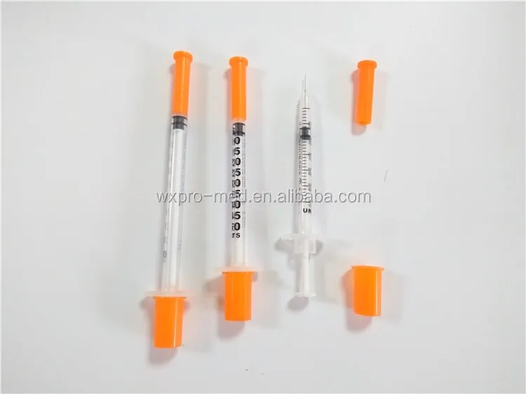CE/ISO Medical disposable Insulin Syringe