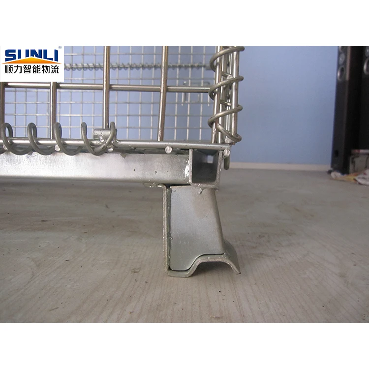 steel foldable , collapsible container