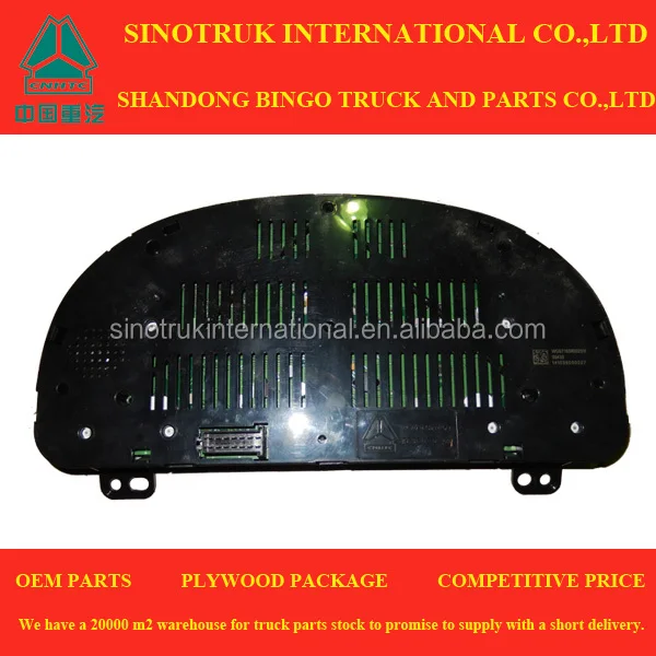 SINOTRUK HOWO truck combination instrument WG9716580025