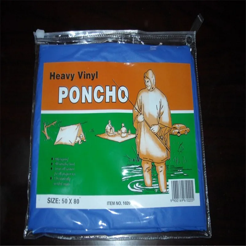 Factory direct sale all kinds of PVC ponchos