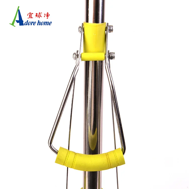High Quality Sponge Pva Commercial Mop With Telescopic Stainless Steel Handle