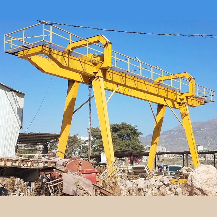 GH gantry crane 40 ton with heavy duty winch