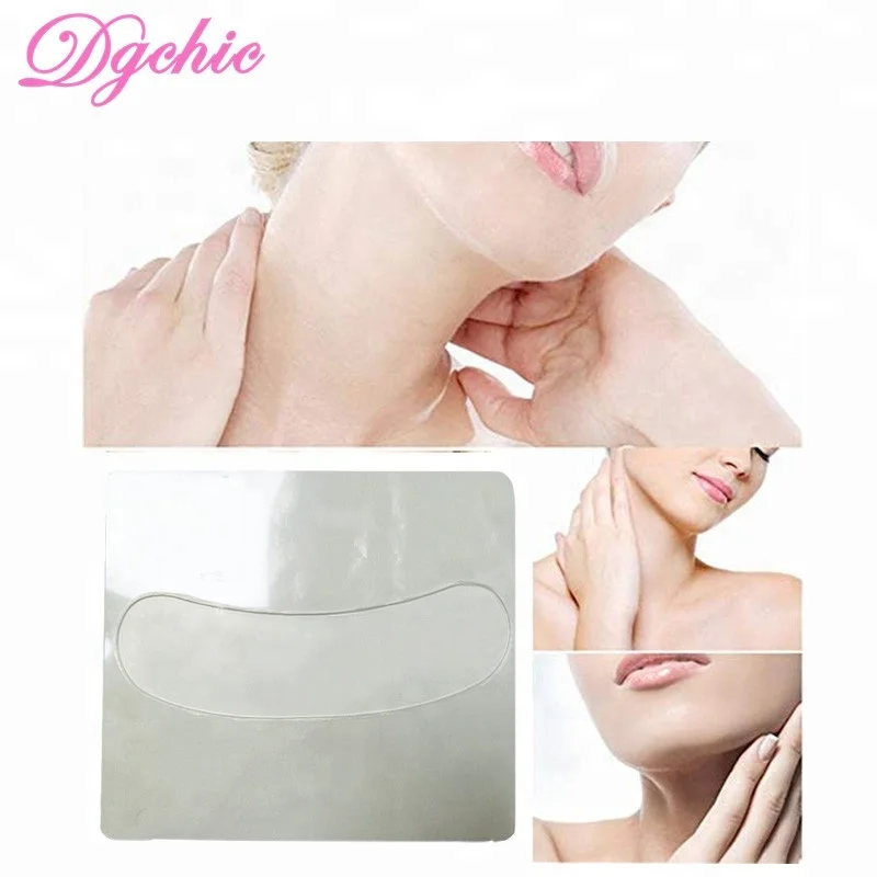 Reusable Ultra Thin Transparent Anti Wrinkle Silicone Neck Pad