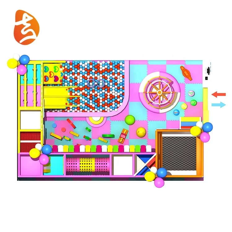 High Quality Professional Commercial Soft Play Kids Large Equipment Indoor Playground