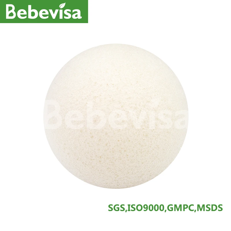 Silk Collagen Baby Bath Sponge Sea Sponge Wholesale White Natural Konjac Sponge 5 Years in Dry State; 2 Years in Wet Brush