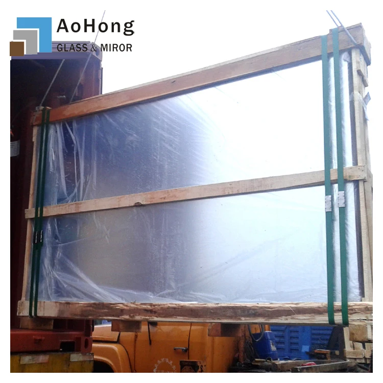 6mm thick clear mirror with flat polished edge