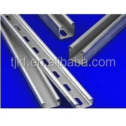 Solar Strut Channel and wall mount bracket for construction