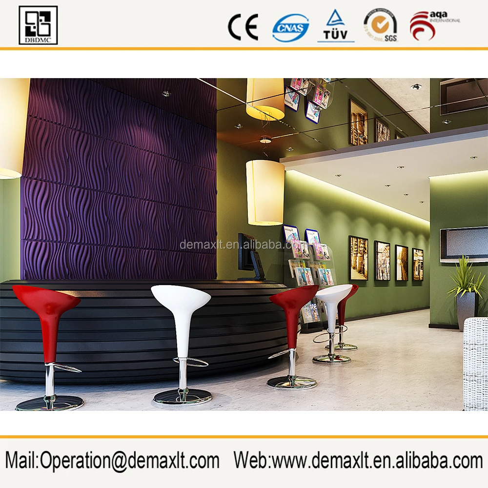 DBDMC 3d гипсовые декоративные стеновые панели