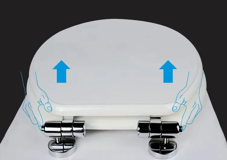 Zinc SS stainless steel soft closing toilet seat hinge