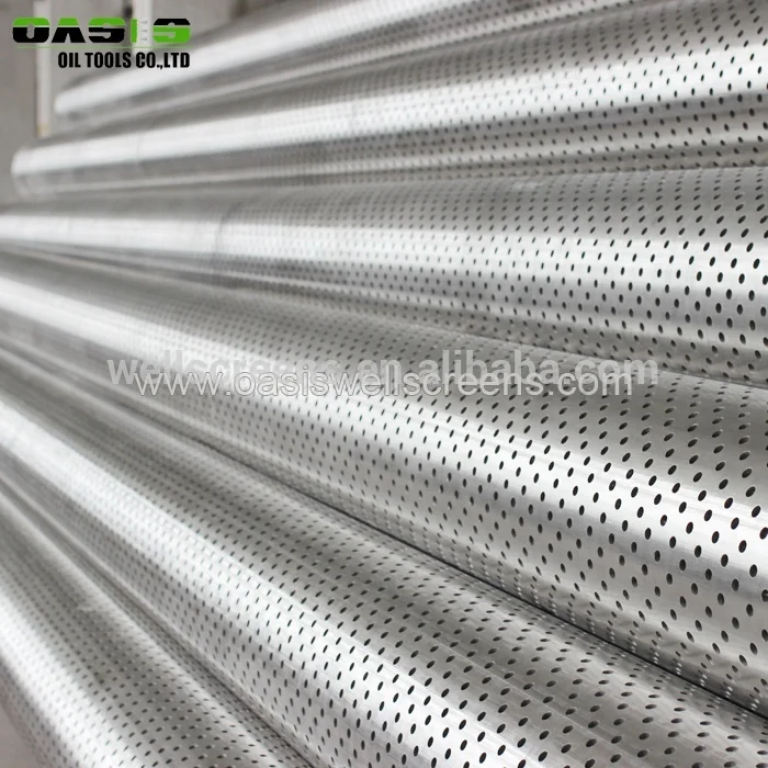 ASTM A312 AISI316L Perforated Water Well Casing Pipe for Borehole Drilling