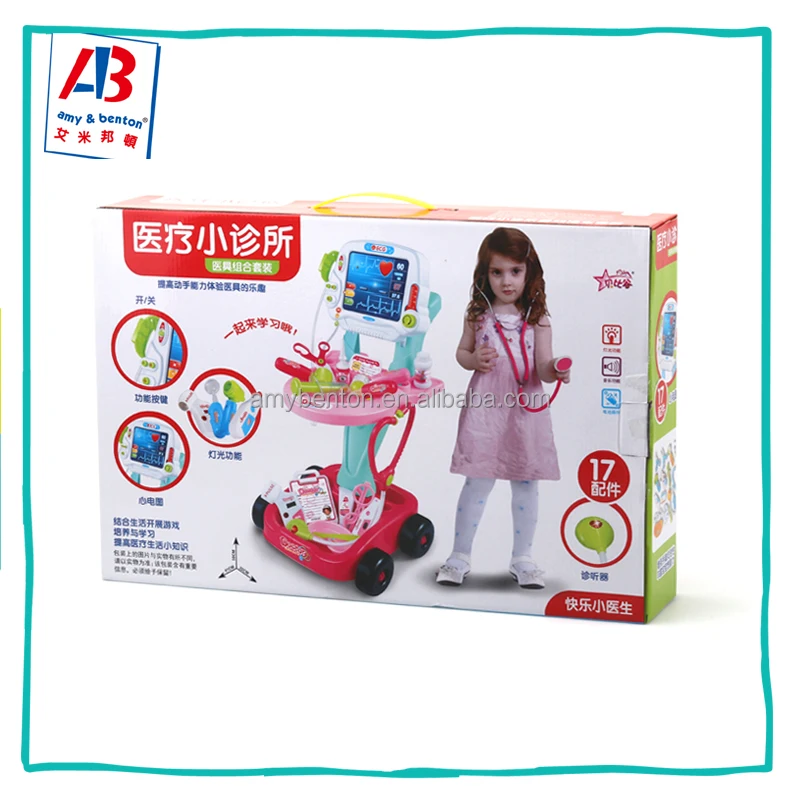 
Hot Sale Educational Doctor Trolley Toys For Children 