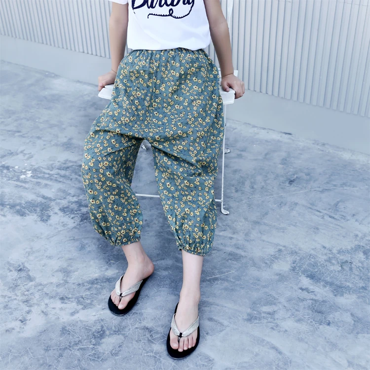 Alibaba China supplier loose and comfortable anti-mosquito pants for kids