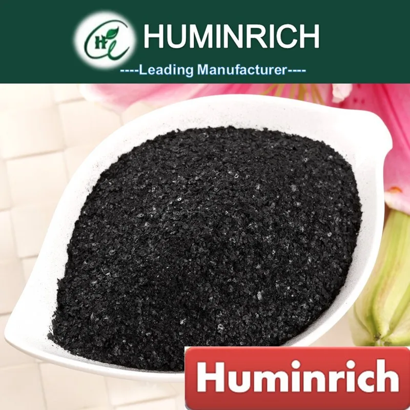 HuminRich Seplus Alginic Acid 15% 17% 19% Seaweed Extract Fertilizer Powder for Soil Application