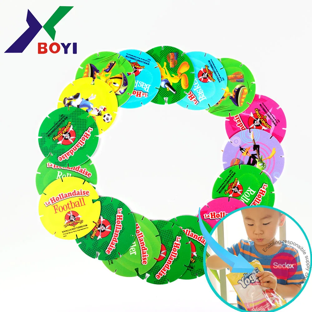 Factory directly custom 3d pp material Tazos de pkemon card