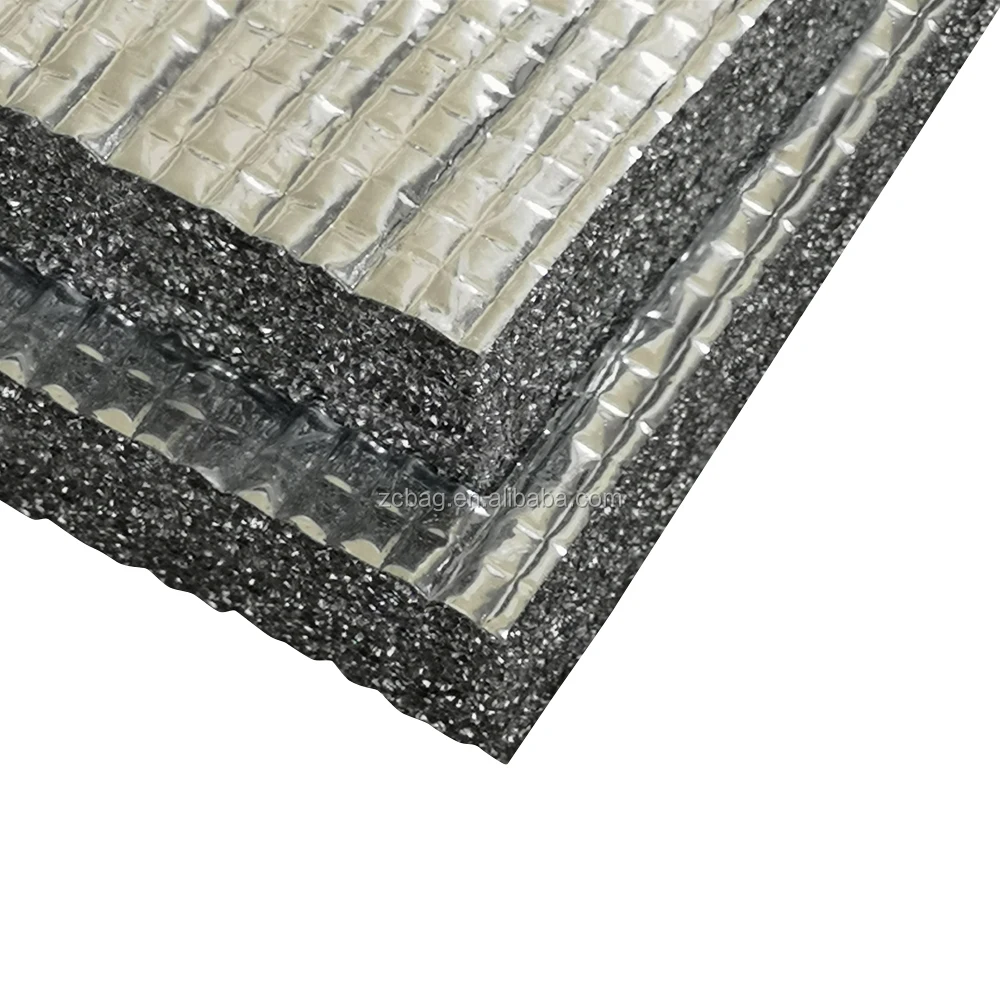 20mm Heat insulation light weight expanded polyethylene foam aluminum foil EPE foam insulation reflective board