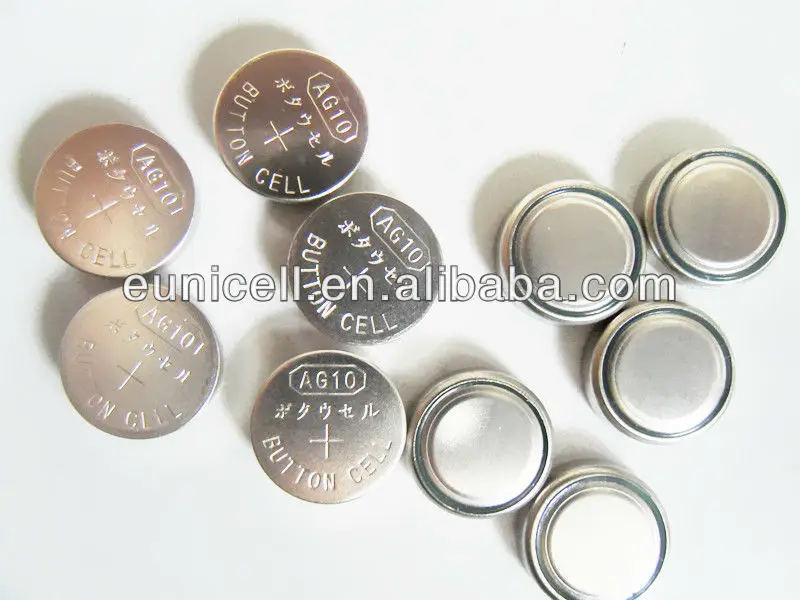 Mercury Free AG10 LR54 LR1130 V390 AG10 Button Battery 1.5V Alkaline Battery