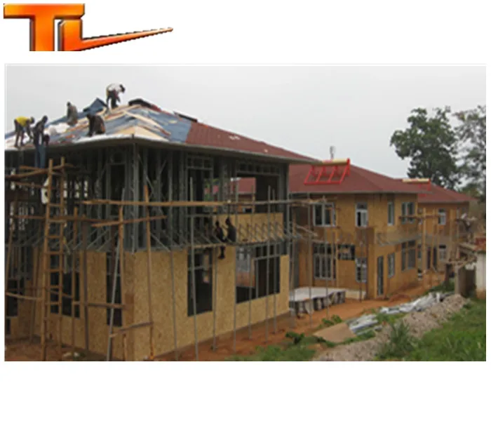 Fashionable and economic prefab light steel villa house steel structure house