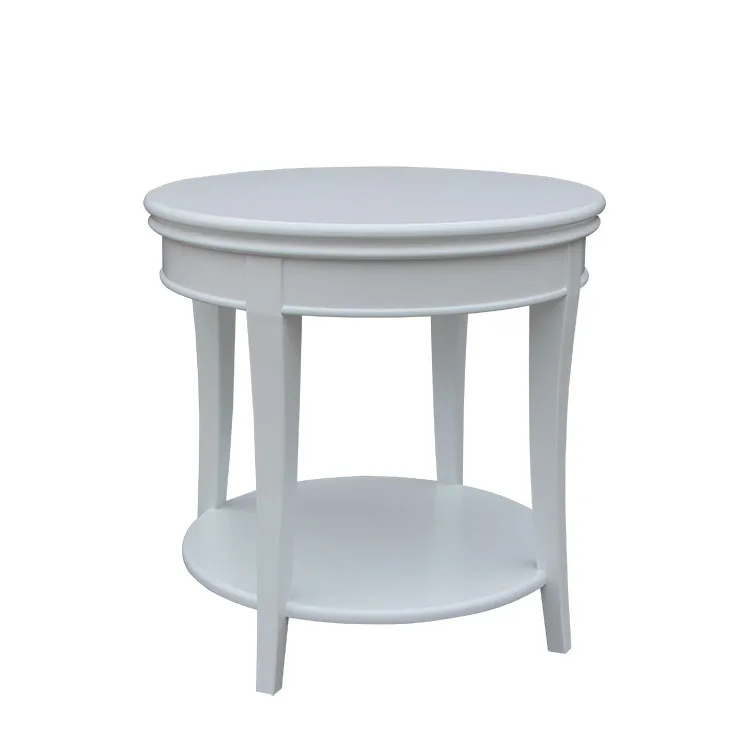 Attractive Price New Style White Home Furniture Classic Wooden Coffee Table