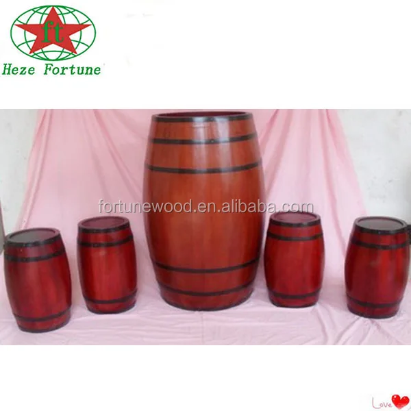 cheap decorative mini wooden wine barrels beer keg