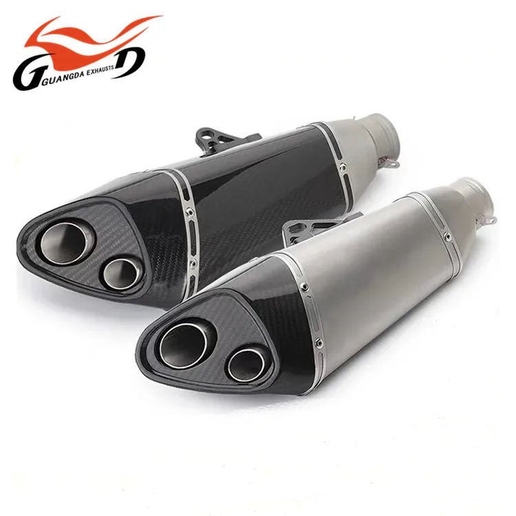 Large displacement 2 stroke accessories racing exhaust system