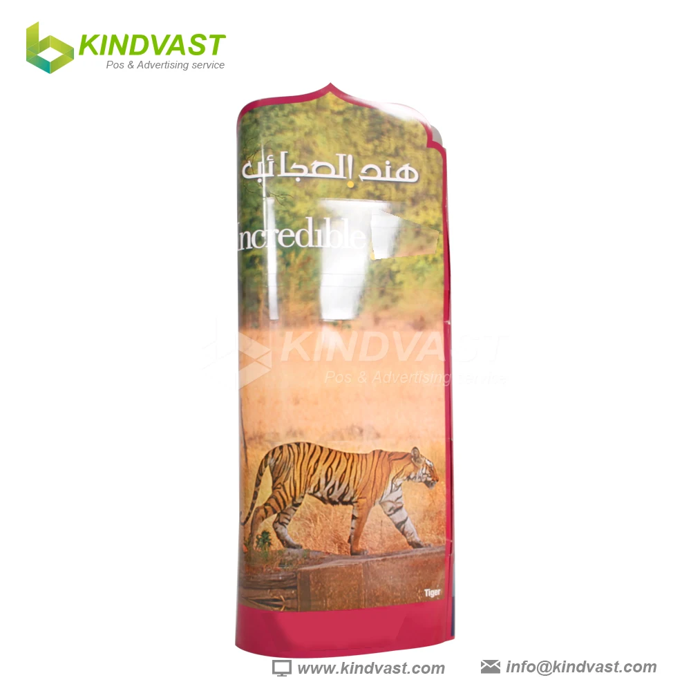 Free Sample Standing Customized Advertising Model, Shops Advertising Standee Cardboard Hot Movie Display Poster