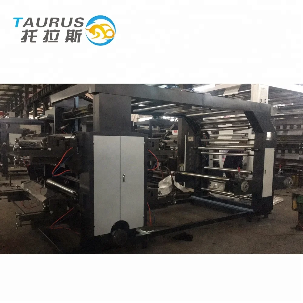 Taurus TR-FP1200 4 color Non woven Fabric flexo printing machinery price