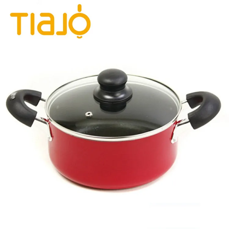 Кастрюля с алюминиевым порошковым покрытием