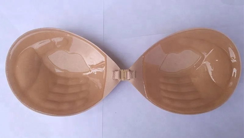 
Wholesale Strapless Bra Push Up Bralette Hand Massage Bra for Bikini Wedding Dress Women Silicone Bra Stick On Self Adhesive 