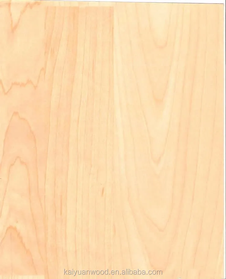 crown cut maple veneer