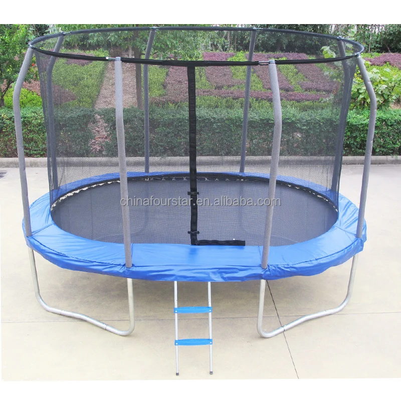 
Springfree Trampoline Medium Oval outdoor gymnastic sport play elliplic trampoline with top ring and inner net 