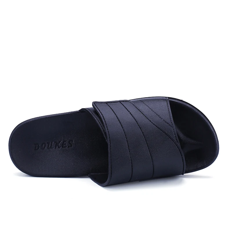 Doukes Men and women pvc slide slippers summer hot sale slipper  adjusted upper